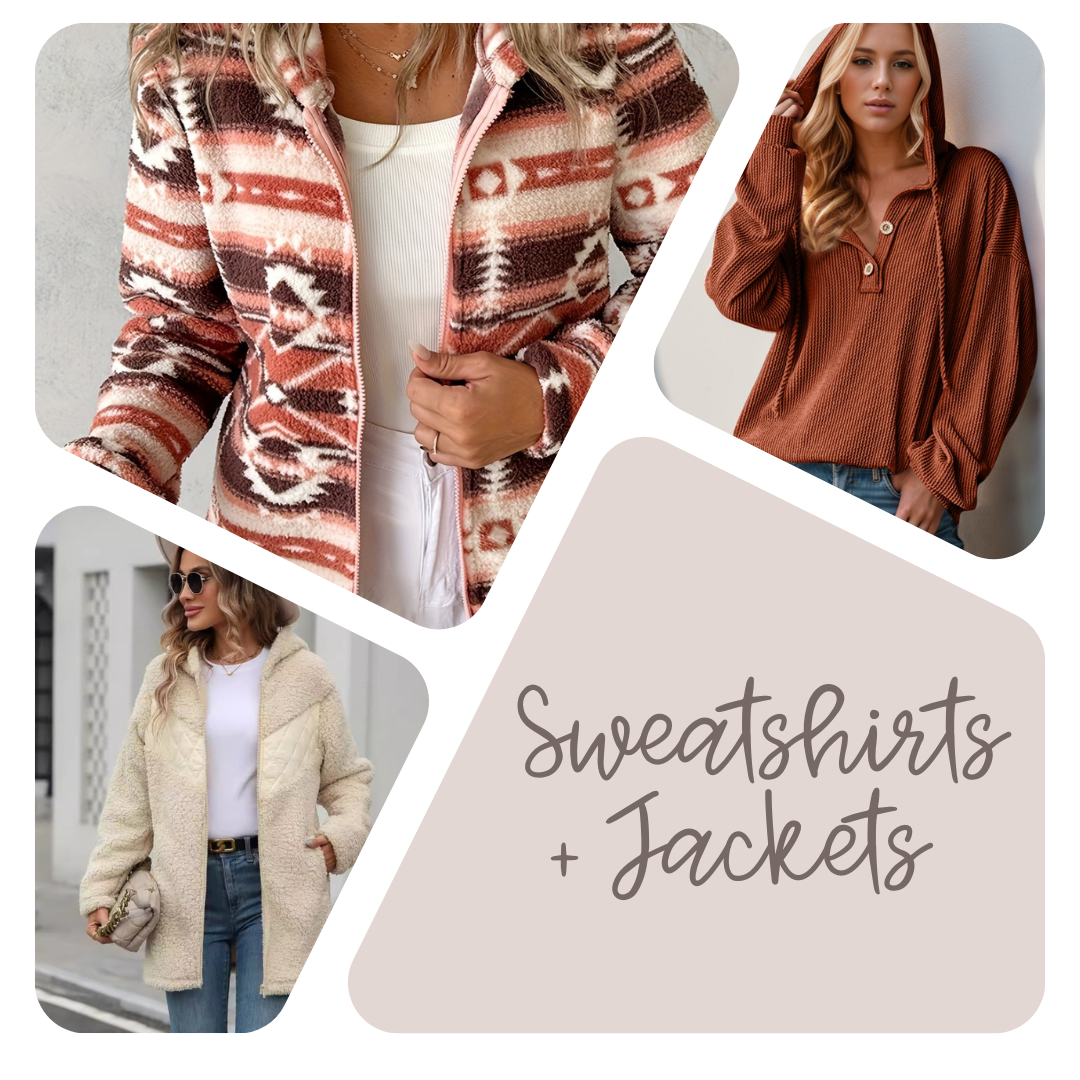 Sweatshirts + Jackets