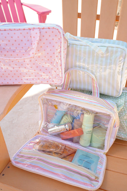 Clear Coat Toiletry Case