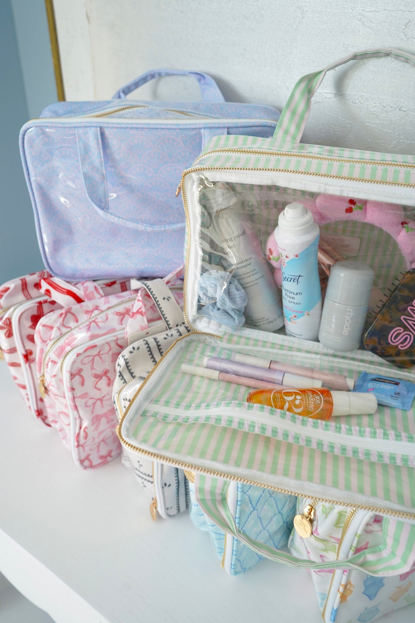 Clear Coat Toiletry Case