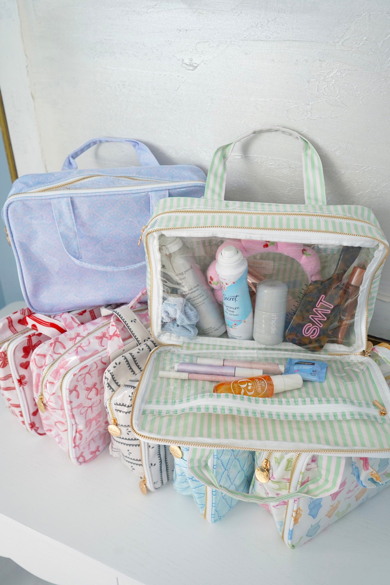 Clear Coat Toiletry Case