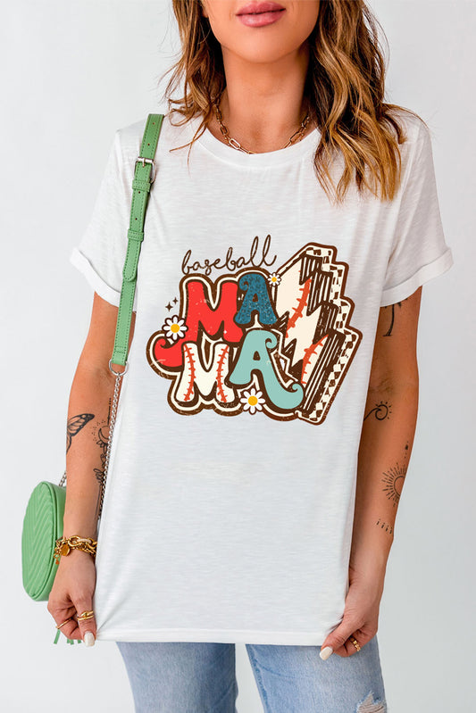 Baseball MaMa T-Shirt