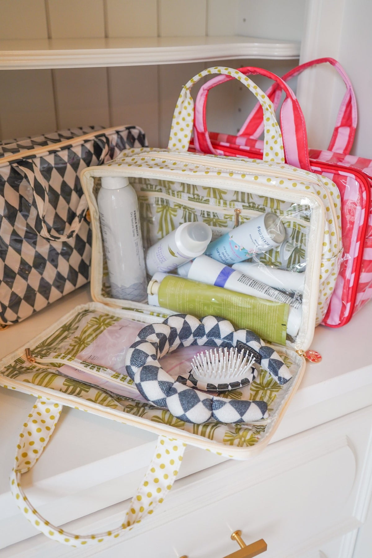 Clear Coat Toiletry Case