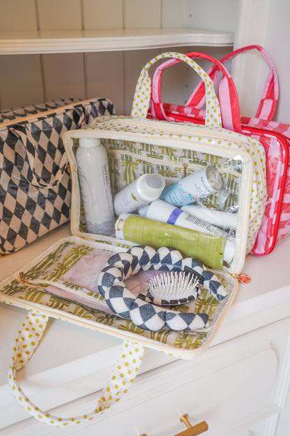 Clear Coat Toiletry Case