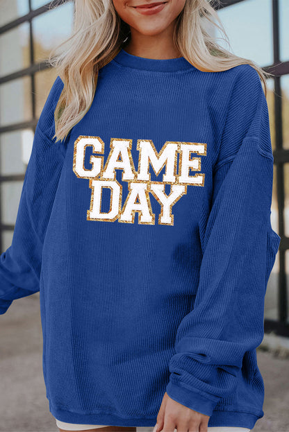 Blue + Gold GAME DAY Sweatshirt