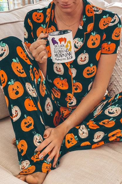 Pumpkin Top and Pants Lounge Set