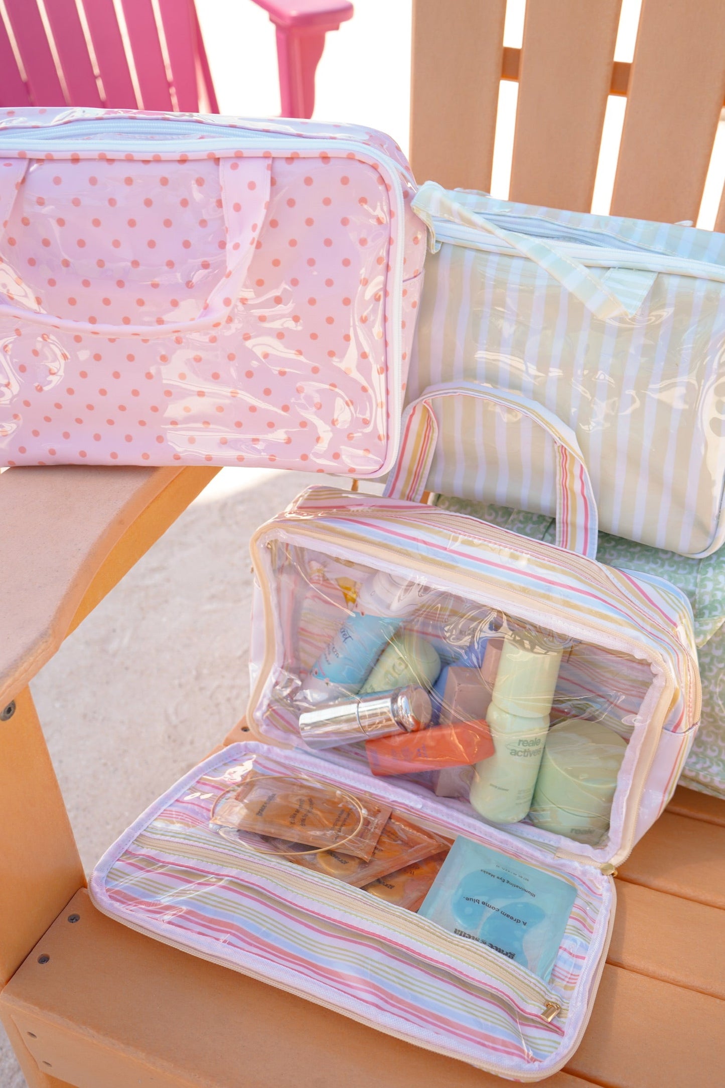 Clear Coat Toiletry Case