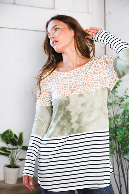 A Bold Blend Long Sleeve Tee