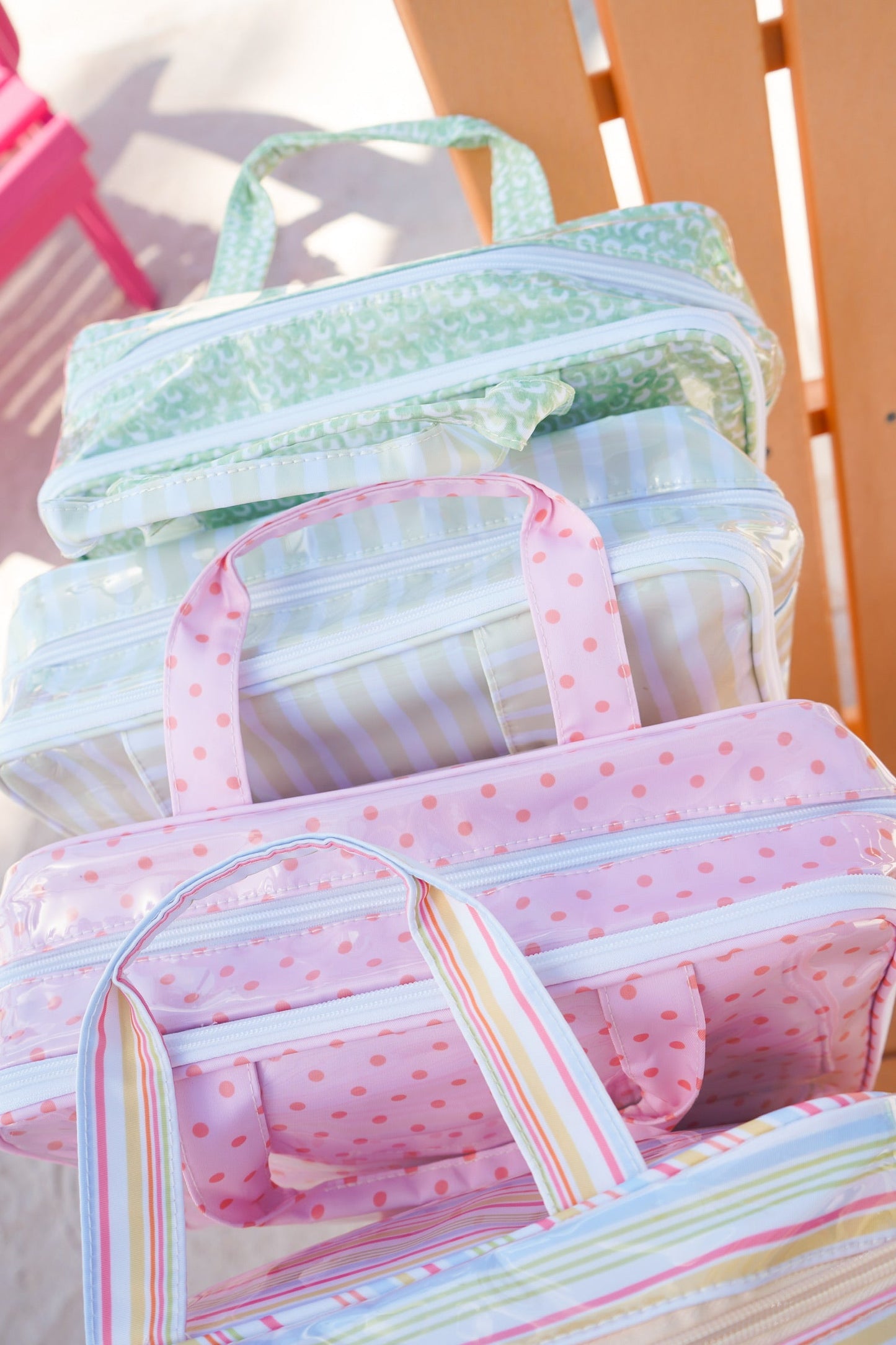 Clear Coat Toiletry Case