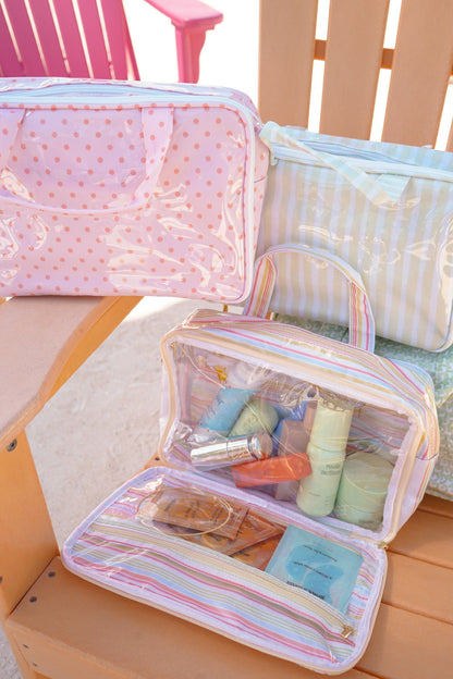 Clear Coat Toiletry Case