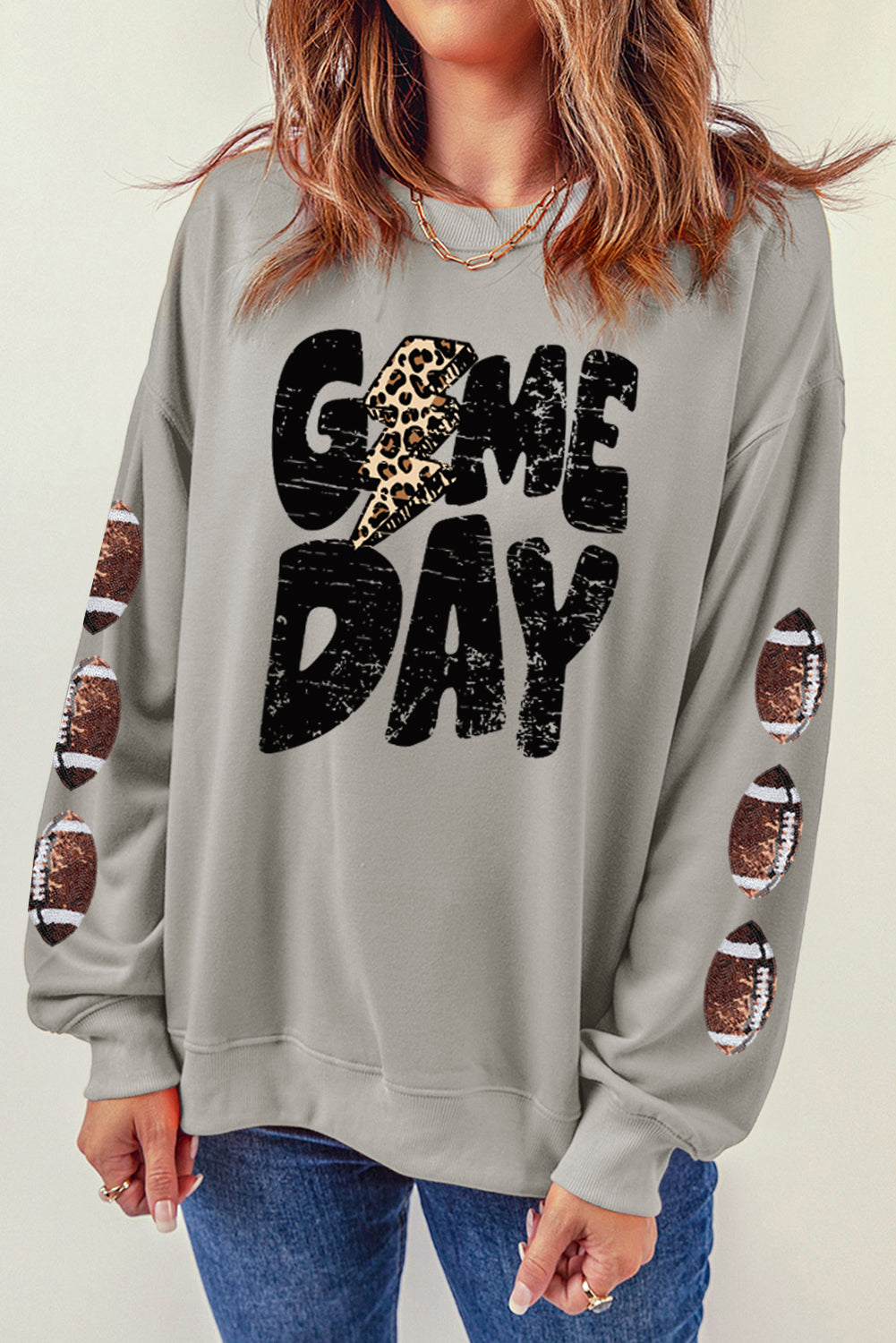 Gray GAME DAY Sweatshirt