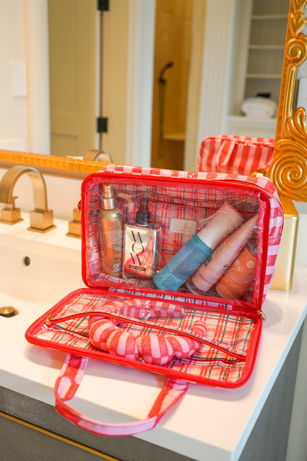 Clear Coat Toiletry Case