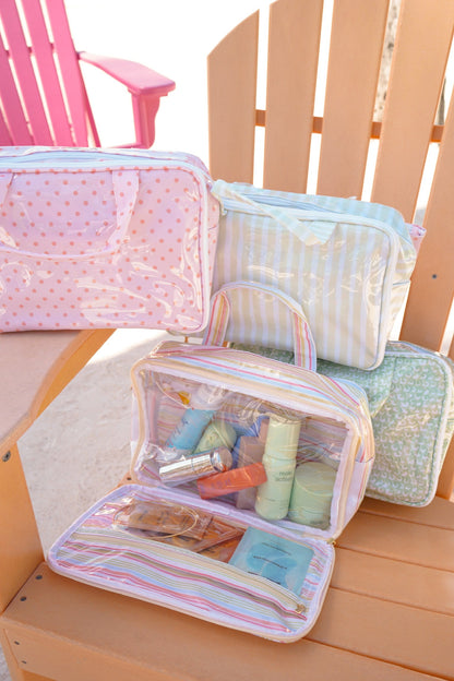 Clear Coat Toiletry Case