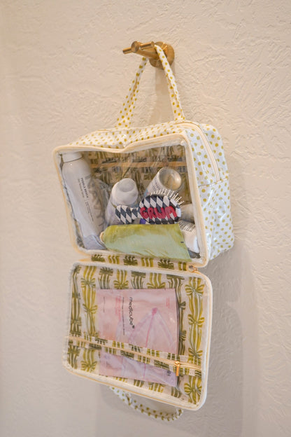 Clear Coat Toiletry Case