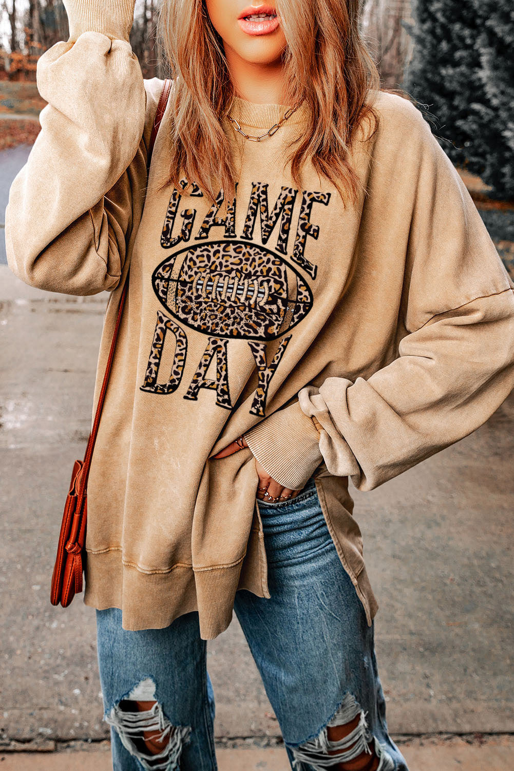 Leopard GAME DAY Sweatshirt