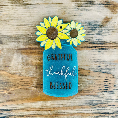 Fall Mason Jar Car Freshie