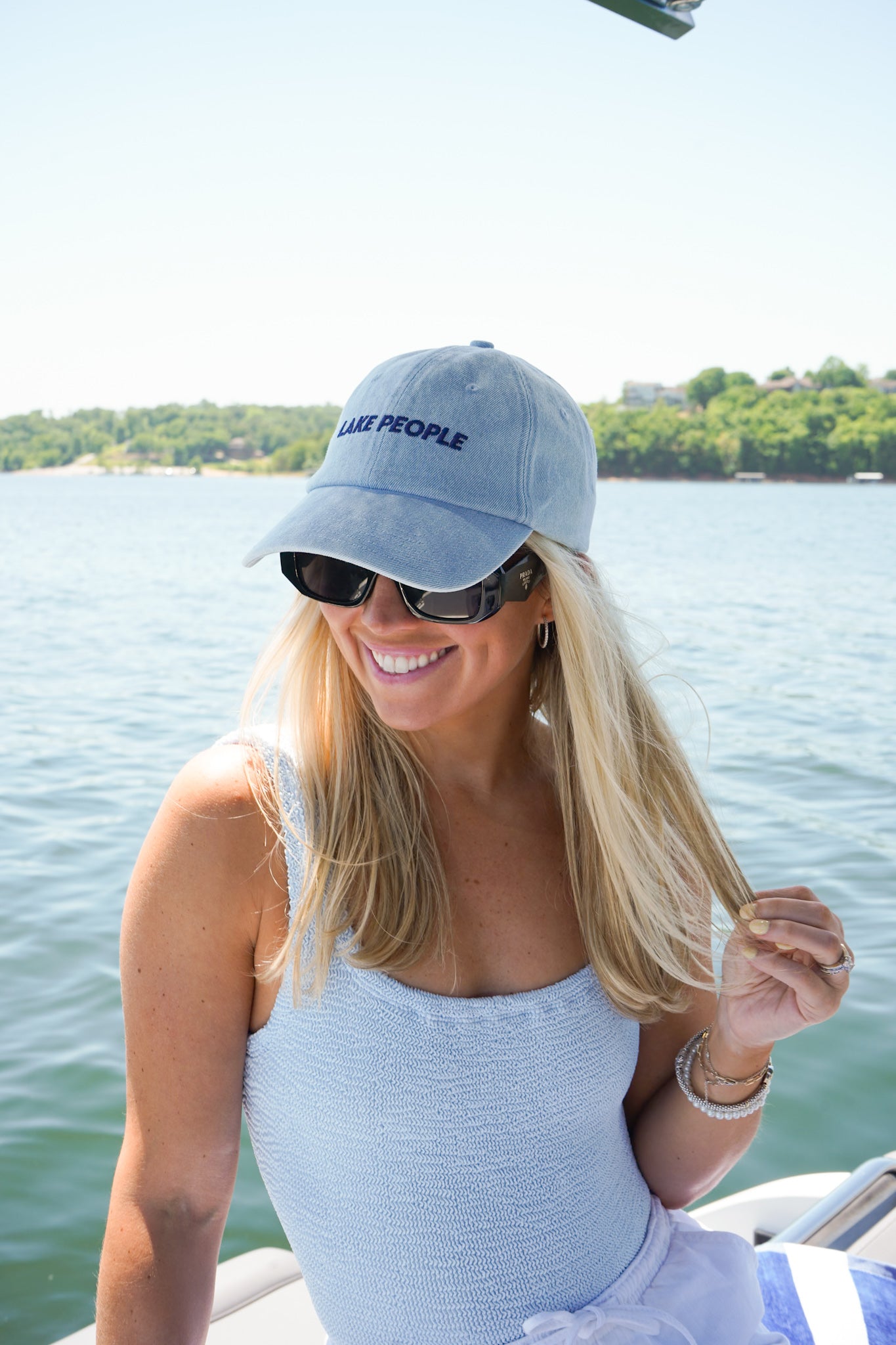 Lake People - Denim Dad Cap