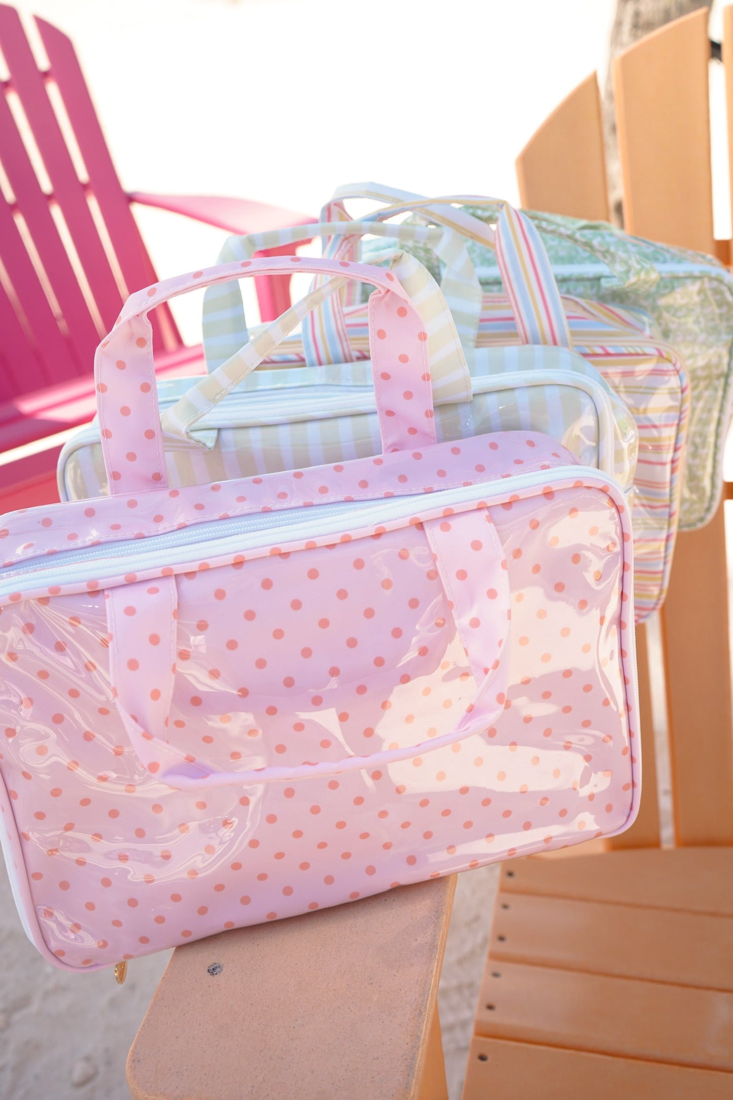 Clear Coat Toiletry Case