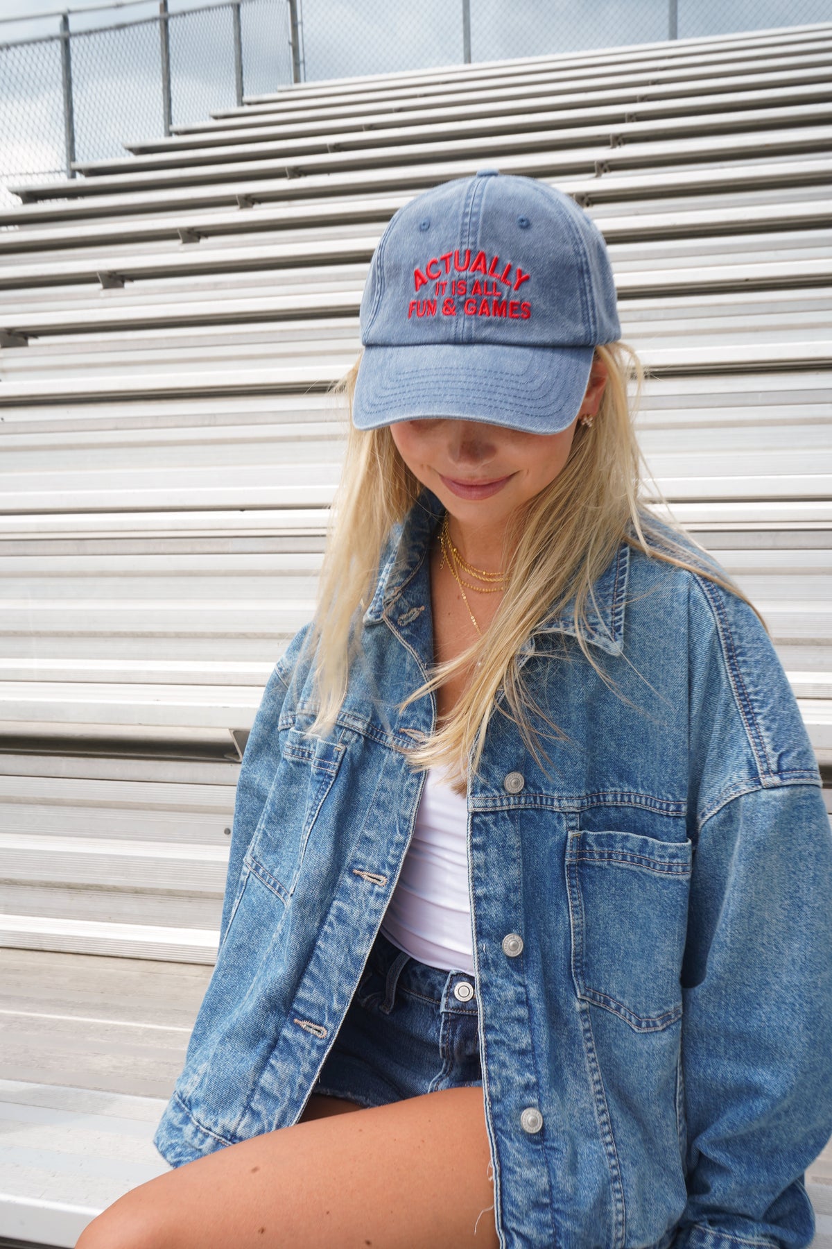 Actually It Is All Fun & Games - Dad Cap