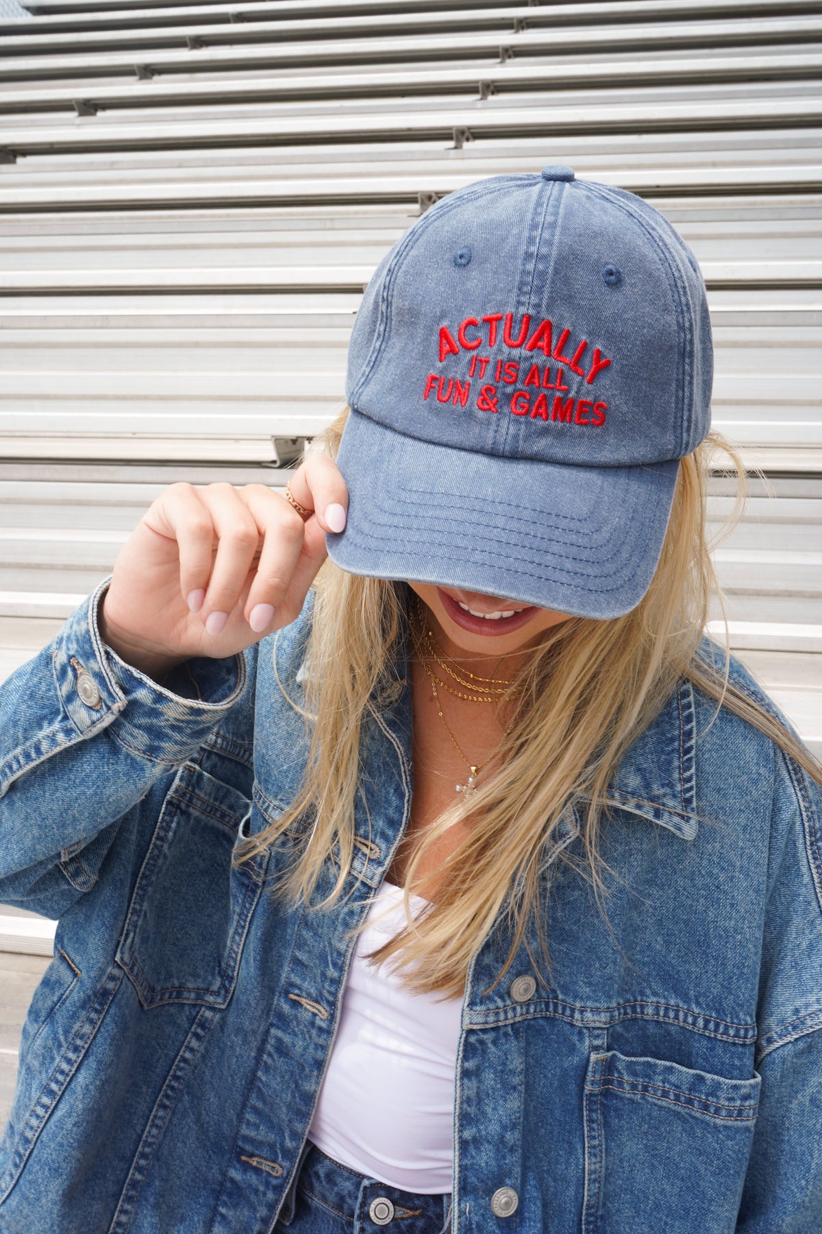 Actually It Is All Fun & Games - Dad Cap