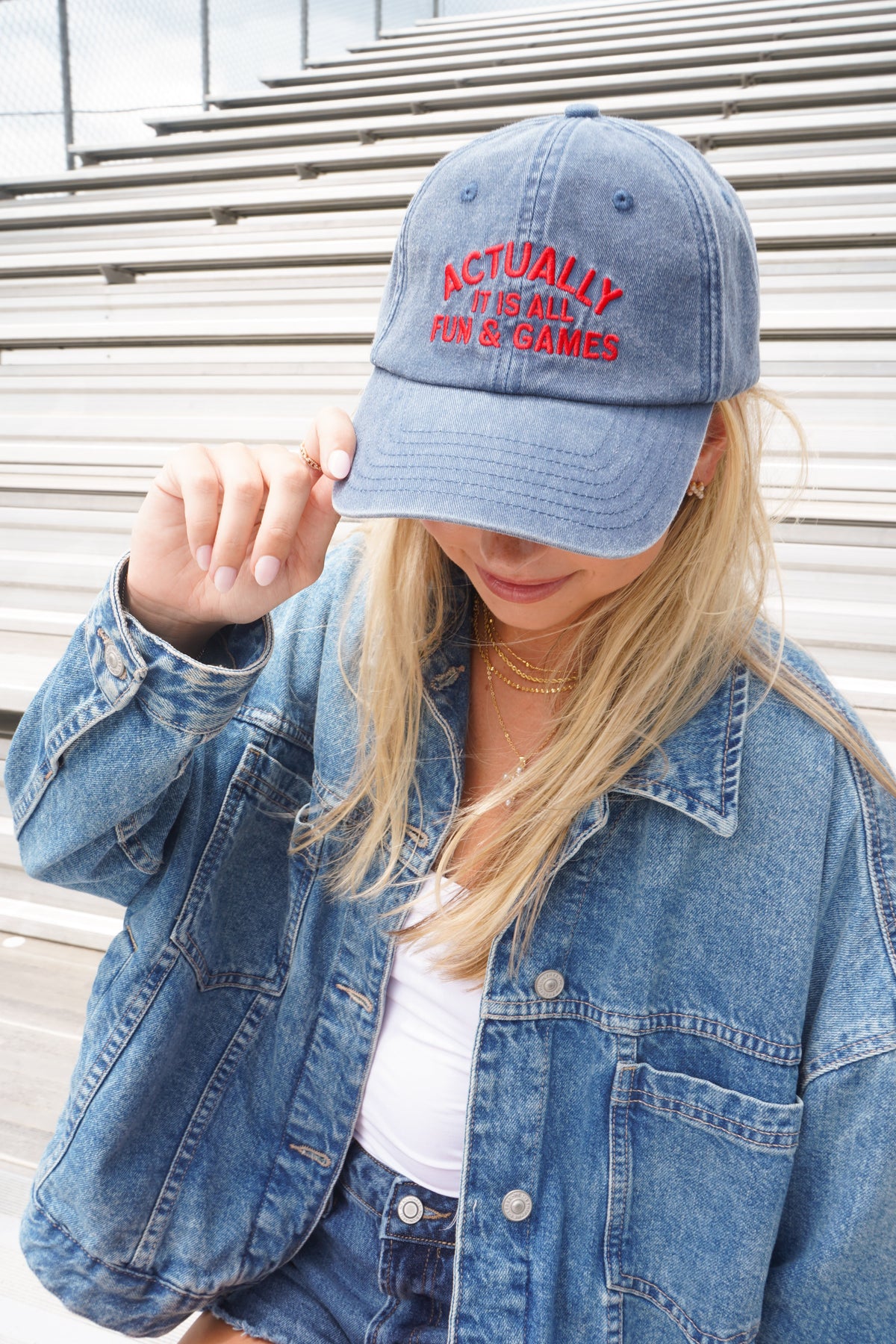 Actually It Is All Fun & Games - Dad Cap
