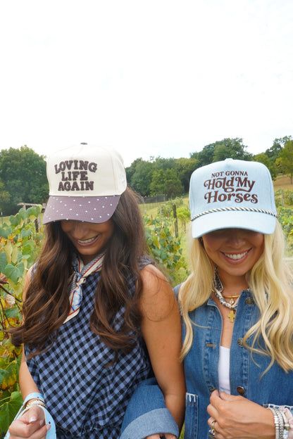 Hold My Horses - Denim Trucker Hat