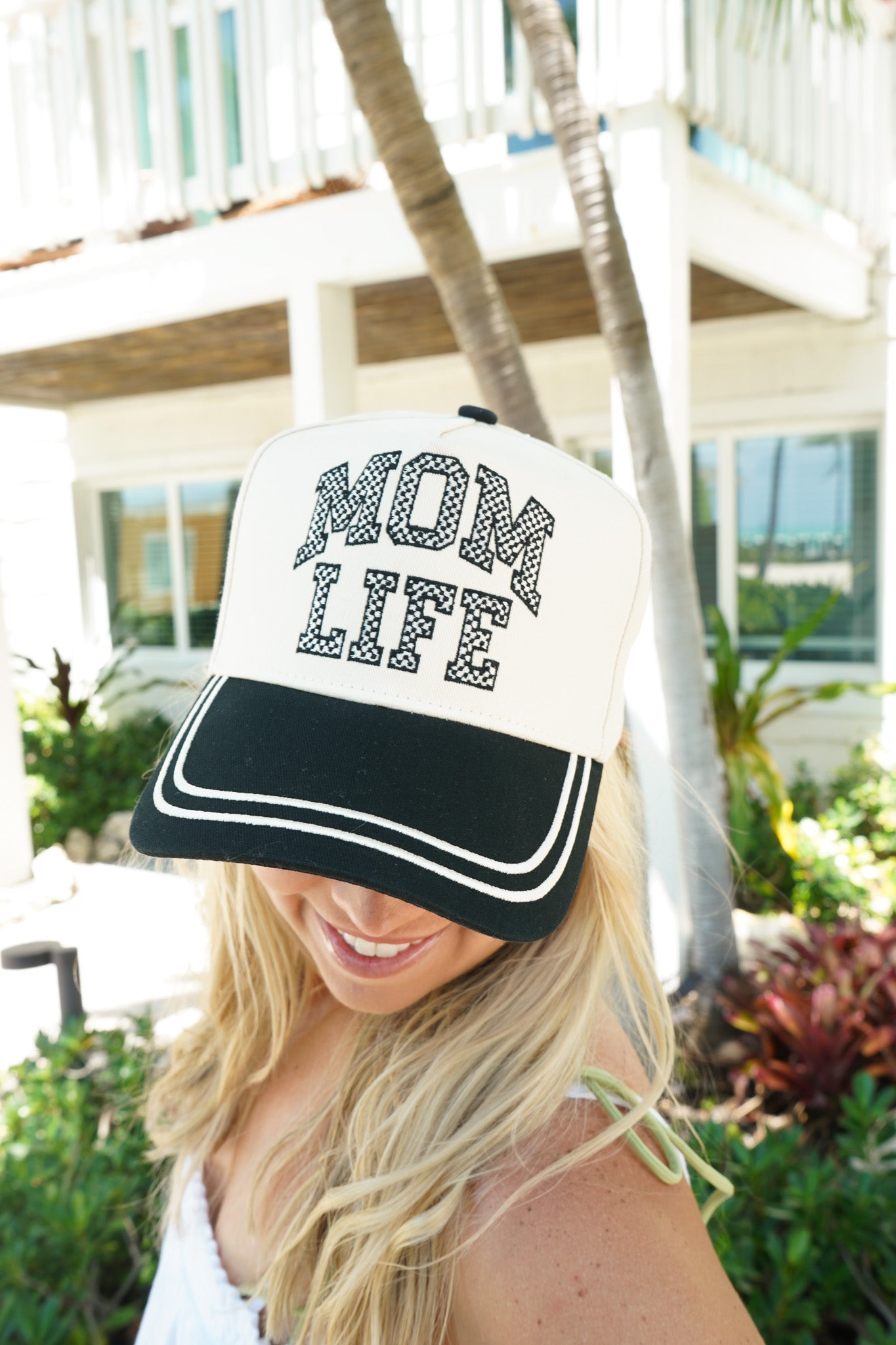 Mom Life - Black Vintage Trucker Hat