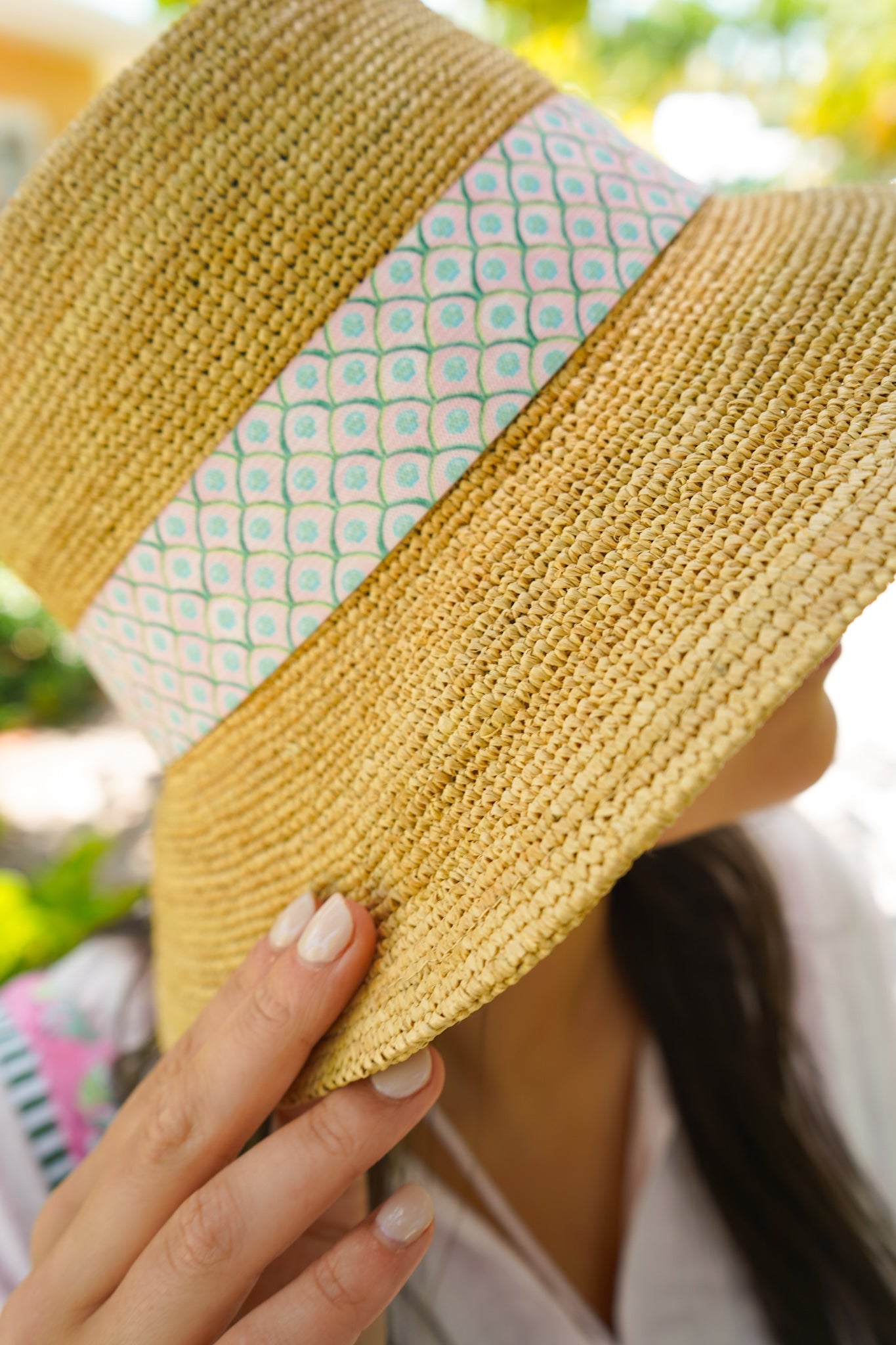 Raffia Bucket Hat