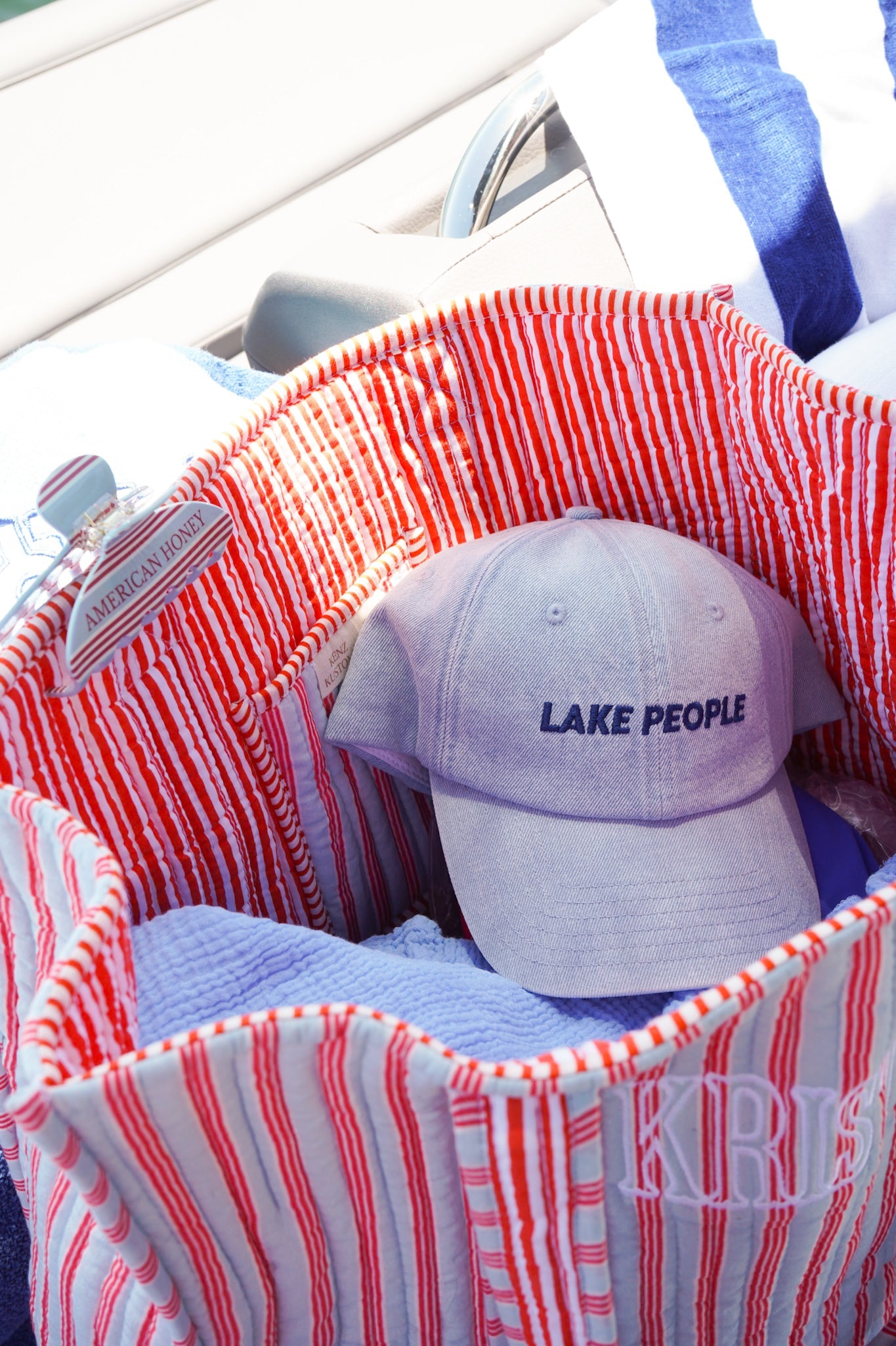 Lake People - Denim Dad Cap