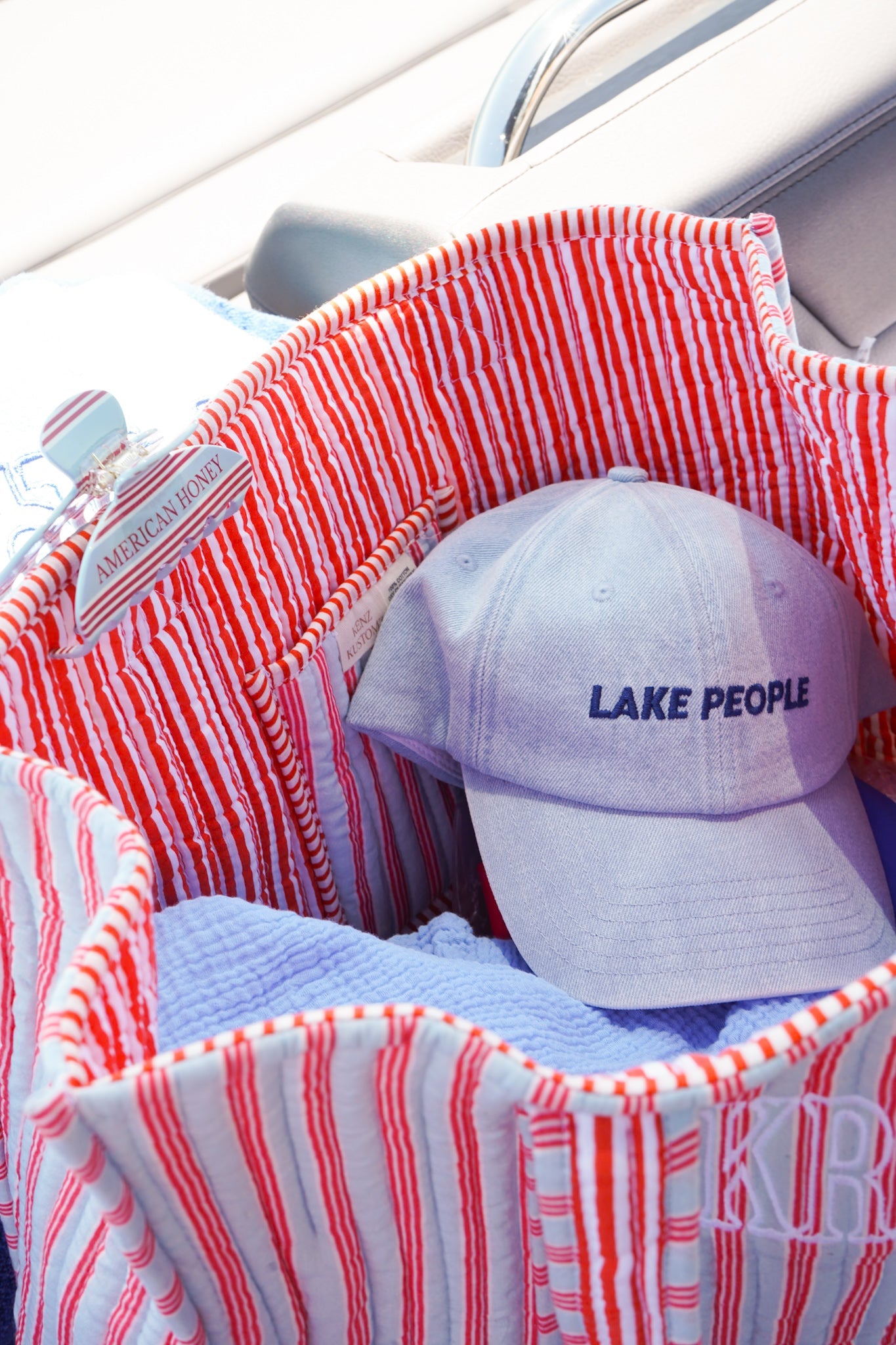 Lake People - Denim Dad Cap