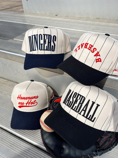 Dingers - Stripe Vintage Trucker Hat