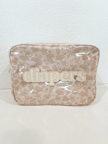 Diapers XL - Clear Coat Bag