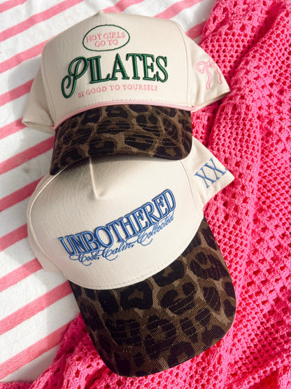 Hot Girls go to Pilates - Leopard Vintage Hat