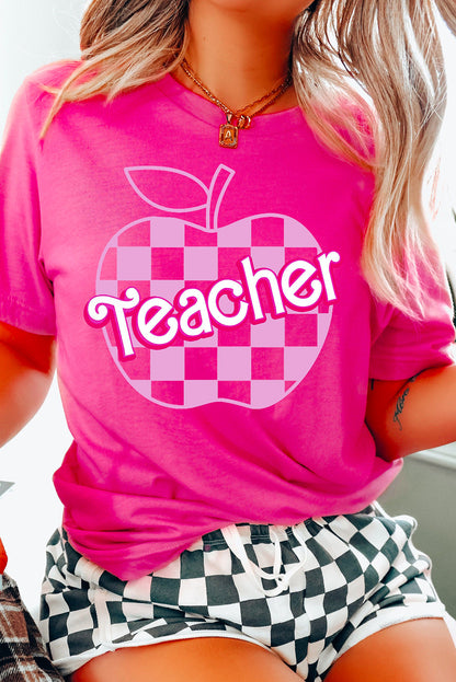 Checkered Apple T Shirt