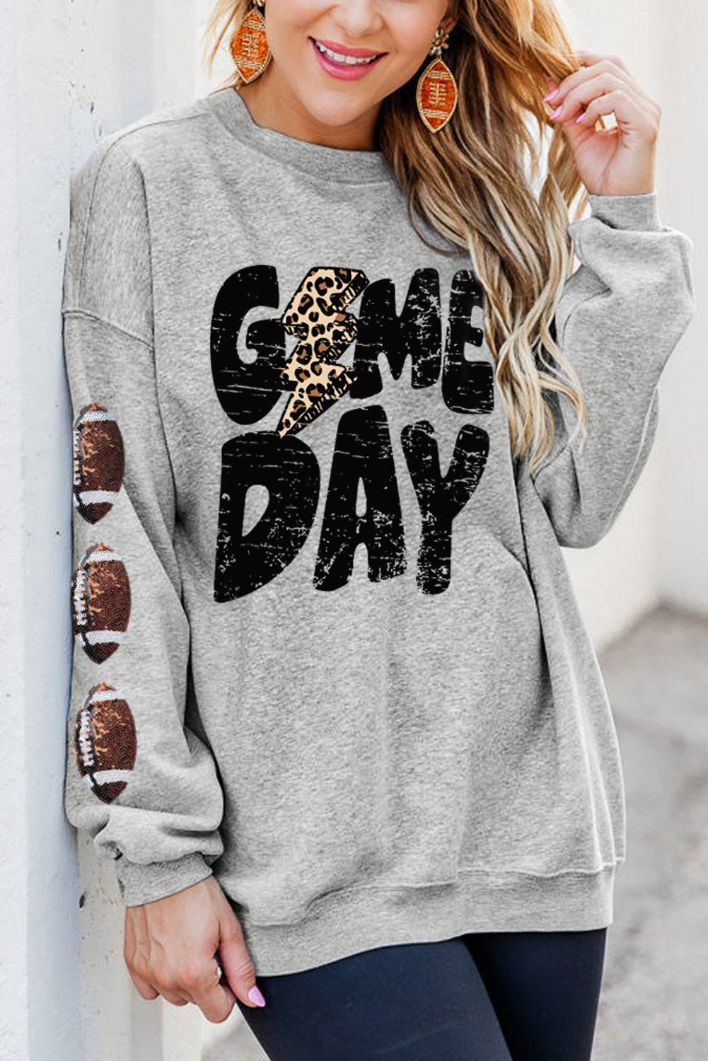 Gray GAME DAY Sweatshirt